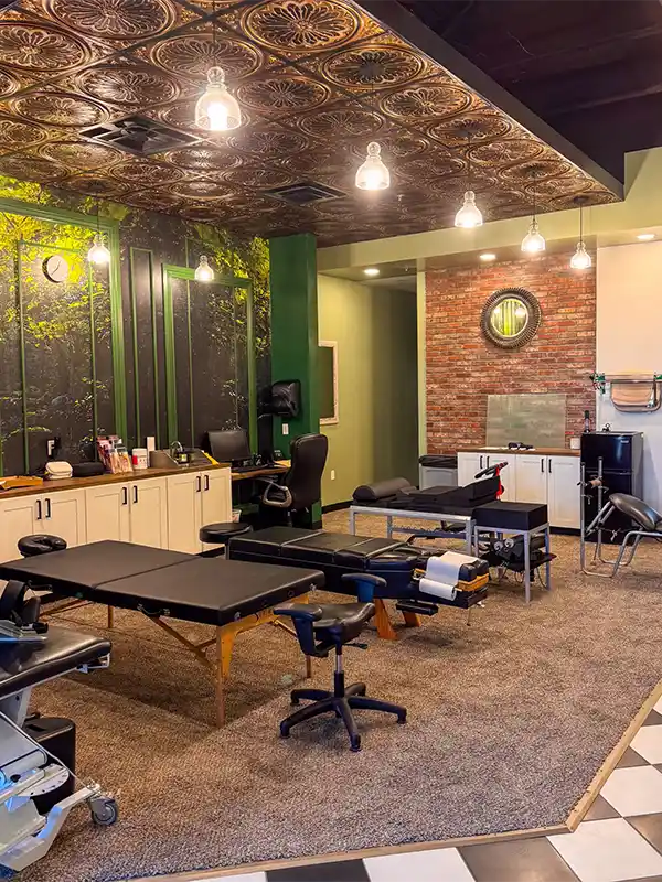 Treatment room at Premier Pain Management pain clinic in Queen Creek AZ