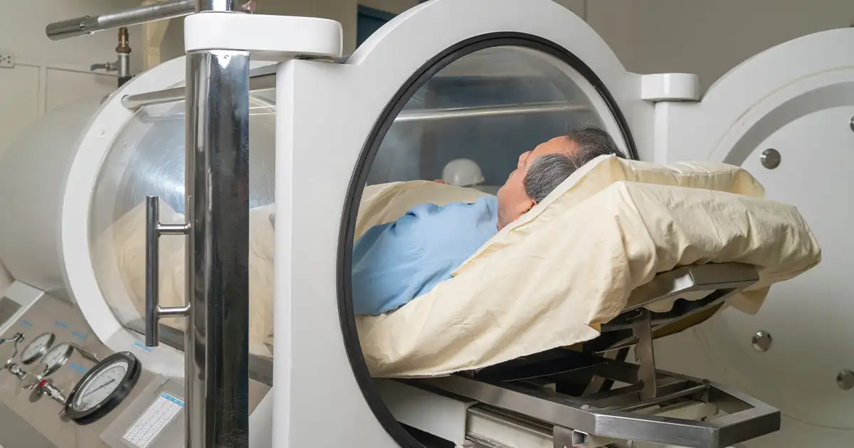 Hyperbaric oxygen therapy